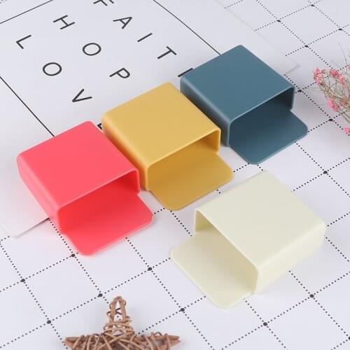 1PC Wall Mounted Organizer Storage Box Remote Control Air Conditioner Storage Case Mobile Phone Plug Holder Stand Container