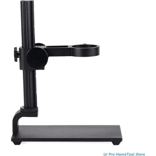 USB Microscope Stand Holder Aluminum Alloy Arm Bracket Mini foothold Table Frame Compatible with Microscope Repair