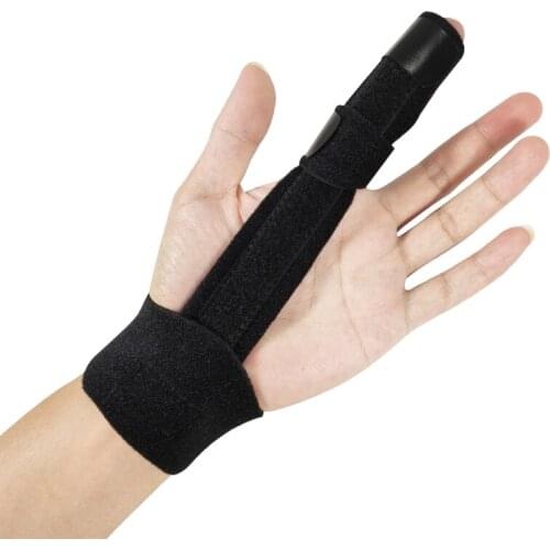1pc Adjustable Finger Holder Protector Support Thumbs Hands Protective Sleeve Injuries Broken Fingers Hand Fixing Strap Brace