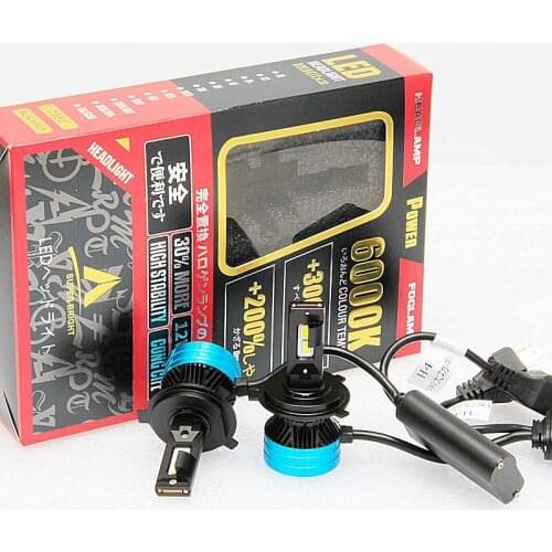 3 years warranty 2pcs 80W super bright canbus led H4 H7 H1 H3 9005 9006 H11 H16 9004 9007 H13 LED 6000K 12v led headlight