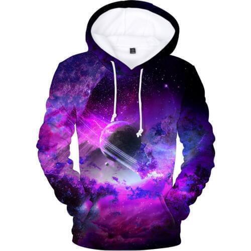 3D Universe Cool Star Sky Galaxy Hoodies Men Women Fashion Hip Hop Autumn Winter Hoodie Sweatshirts Casual Jacket Coat Clothes