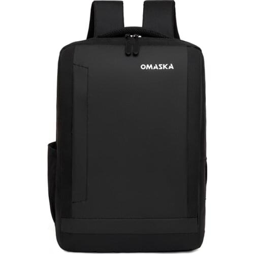 OMASKA 2021 New 15.6 Inch Large Capacity Travel Men Laptop Business Usb Charging Computer Backpacks Bags School Student Oxford