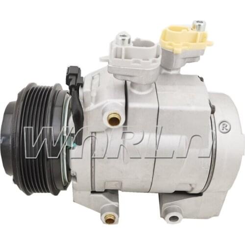 12Volt Auto Compressor DKS For Ford F550 6.8 6PK Model Fixed Replacement Air Conditioning Pumps