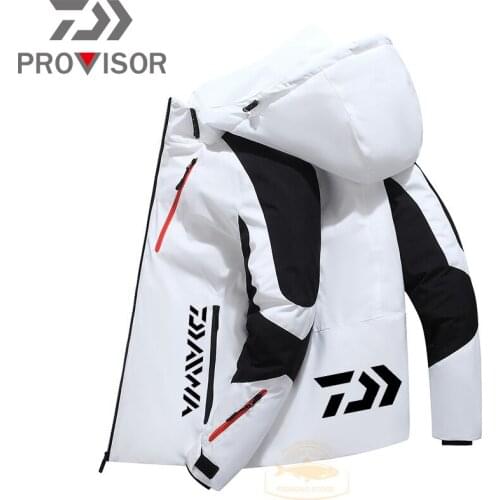 2021 Shimano Camping Fishing Jacket Men Winter Outdoor Sports Coats Climbing Trekking Windbreaker Travel Waterproof Down Jacket