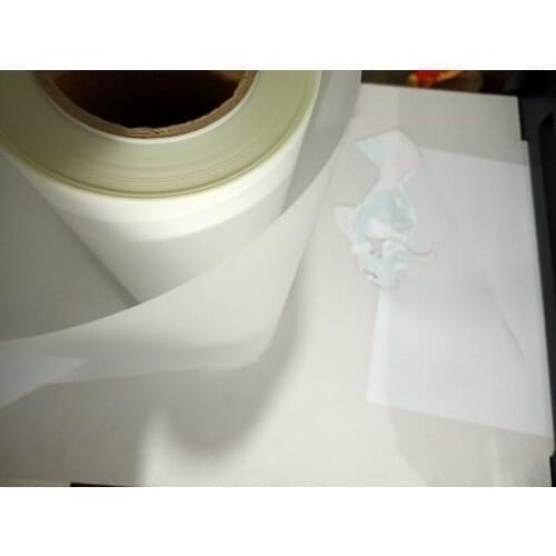 4 rolls 60cm x 100m heat transfer PET film roll for wholesale