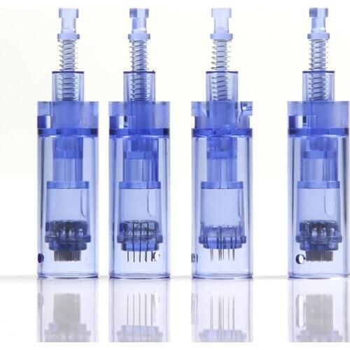 50pcs Replacement Bayonet Derma Pen A1 Needle Cartridge Electric Disposable Micro Derma Stamp Therapy Tips Beauty Tattoo Needles