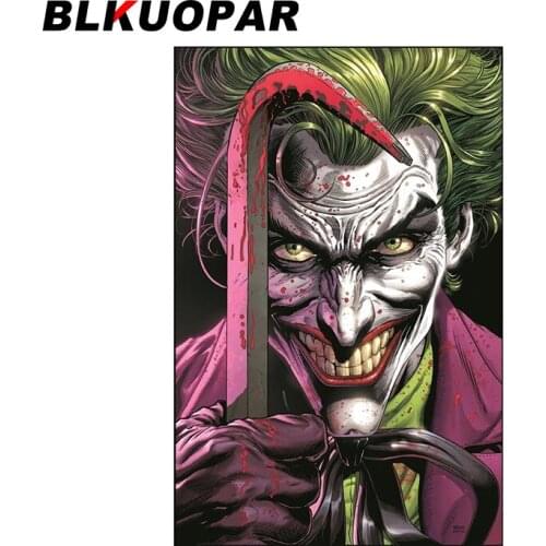 BLKUOPAR 13cm x 8.8cm For The Jokers Fine Car Stickers DIY Motorcycle Decal Car Styling Windshield Refrigerator Cartoon Graphics