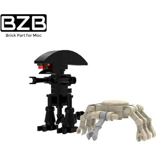 BZB MOC City Biochemical Variation Monster Animal Insect Idea Creative Building Block Model Kids Boys DIY Puzzle Game Toys Gifts