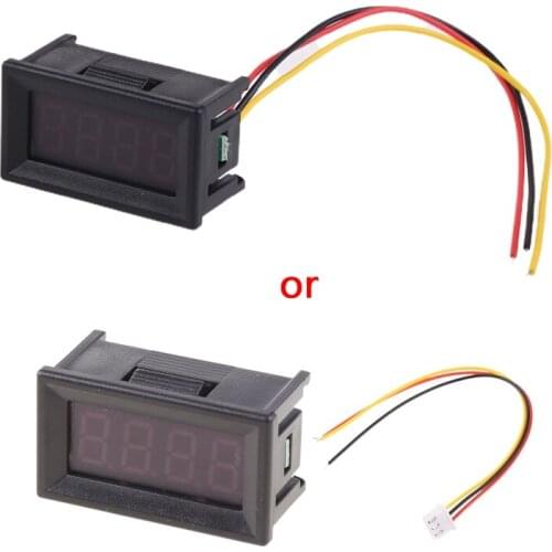 DC 0-99.99V (100V) 4-digits 0.36inch Digital Voltmeter 3Wire Voltage Panel Meter