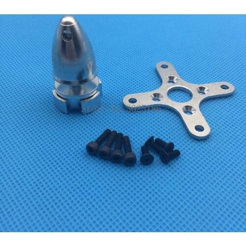 FMS 1400mm / 1.4m P-51D P51 Mustang Motor Shaft Propeller Adaptor FMSDZ002 for 4250 Motor RC Airplane Model Plane Parts 17*17mm