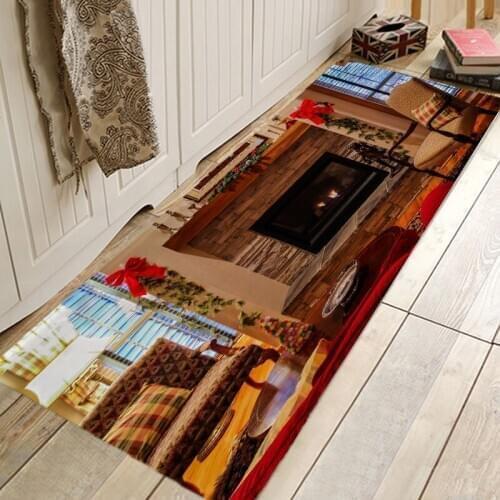 Hourse Decoration 3D Printing Rug Hallway Carpets and Rugs for Bedroom Living Room Carpet Kitchen Bathroom Anti-Slip Floor Mats