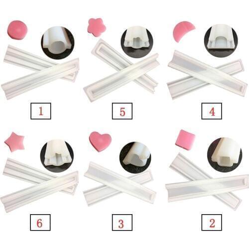 Soap Mould Silicone Tube Column Mould Homemade Craft Candle Mold Baking Columnar Mousse Cake Core Mould Chocolate Fondant Tool