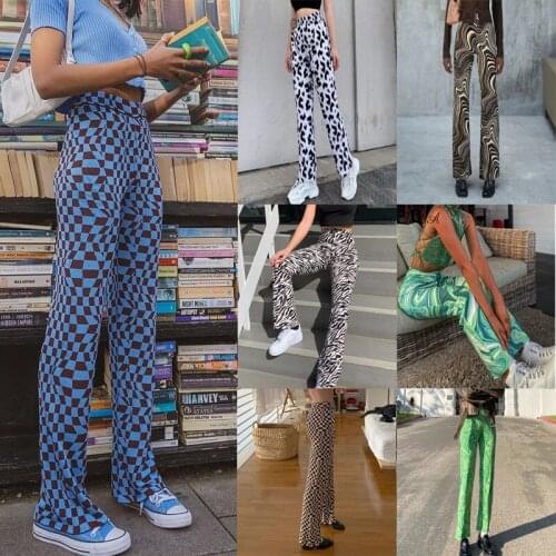 JY JSY&YHT Women's Plaid Trousers