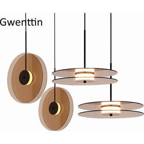 Creative Glass Pendant Lights Nordic Modern LED Home Decor for Living Room Bedroom Loft Hanging Lamp Lighting Fixtures Luminaire