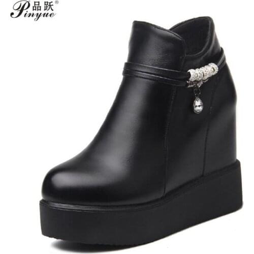 Women Chunky Sneakers Platform Female Autumn Trainers 10CM Wedges Casual Shoes Designers Shoes Woman New 2021