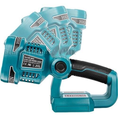 Newest for Bosch 14.4V-18V li-ion battery 12W LED light working with BAT609 BAT618 BAT609G BAT618G tool battery High quality