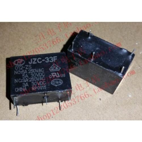 Relay JZC-33F 012-ZS 33F-1C-12V