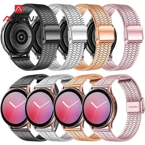 Milanese Loop for Galaxy Watch4 40mm 44mm / Watch4 Classic 42mm 46mm Stainless Steel Strap Men Women Metal Replacement Belt Band