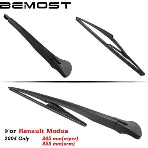 BEMOST Car Rear Windshield Wiper Arm Blade Brushes For Renault Modus 2004 Only Hatchback Windscreen Auto Styling Accessories