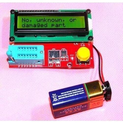 Transistor Tester Diode Triode Capacitance ESR LCD Meter MOS PNP NPN 168