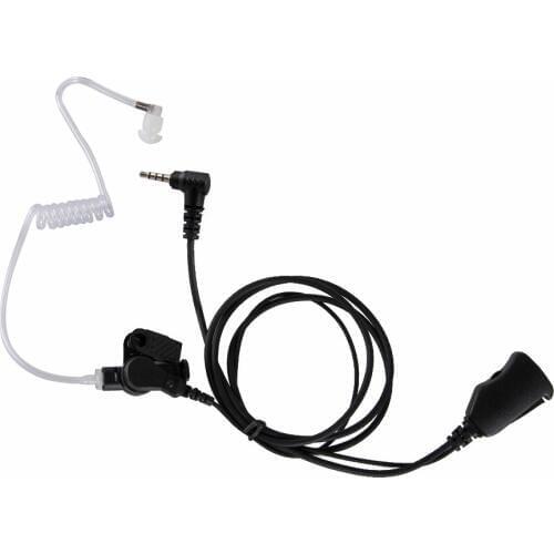 1pin PTT Headset Mic Earphone Microphone Earbars Tactical Earpiece For Yaesu Vertex VX-3R 5R 210 Two Way Radio Walkie Talkie