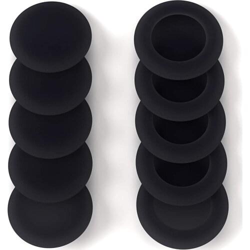 Ear Cushions Foam Replacement 60mm/2.4" Disposable Headphone Headset Earphones Sponge Covers, 5-Pairs