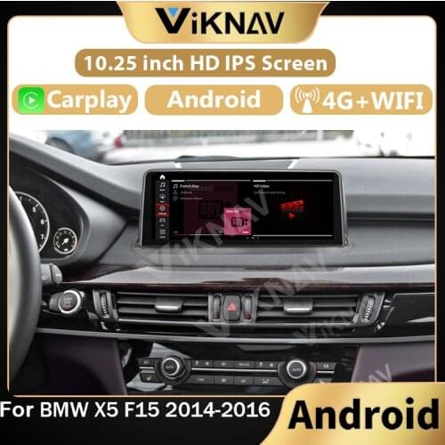 Android touch screen car radio DVD multimedia player For BMW X5 F15 2014-2016 car GPS navigation stereo recorder head unit