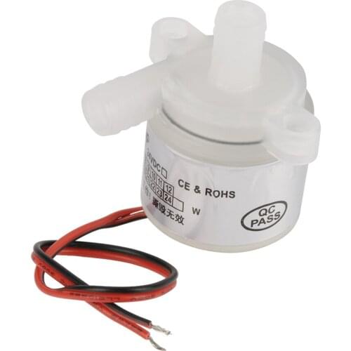 Brushless Water Pump Silent 4 Points Threaded Solar Water Heater Shower Floor Heating Booster Pump 12v 6w