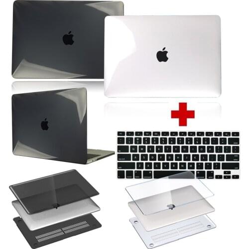 Laptop Case for Apple MacBook Pro 13/15/16/Macbook Air 13/11 Inch Hard Shell Protector Case + Keyboard Cover