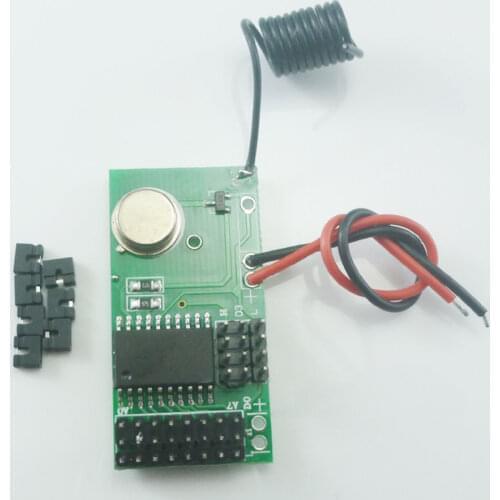 DC 5V 12V 4 CH 433Mhz ASK OOK PT2262 SC2262 Encoded Transmitter Module for GSM SMS Home Burglar Security Alarm System