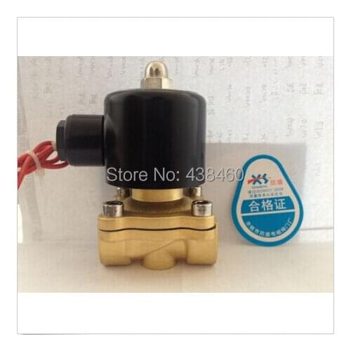 Electric Solenoid Valve Water Air N/C DC 12V 3/4" 2w