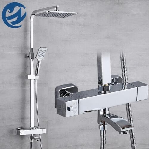 Brass Chrome Shower Faucet Bathroom Shower Faucet Shower Taps Bidet Faucet Rotable Spout Faucet Shower Faucet Taps Wall Mount