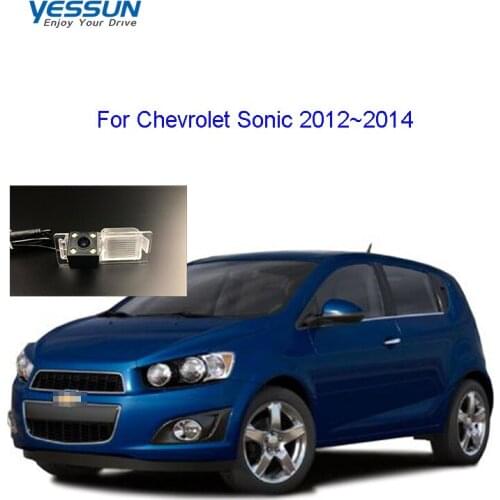 Yessun Dynamic trajectory camera For Chevrolet Chevy Sonic 2012 2013 2014 rear view camera/license plate light cam
