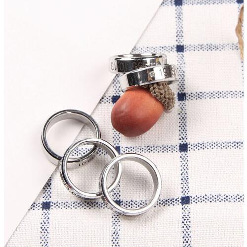 Kpop Ring Rap Moster Bangtan Boys Finger Rings Jewelry Rings Accessories for Men Women KPOP Jewelry