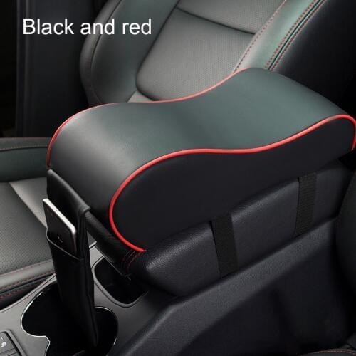 Leather Car Central Armrest Pad Center Console Styling Armrest Comfortable Arm Rest Seat Protective Pad Mat Cushion Pillow Cover