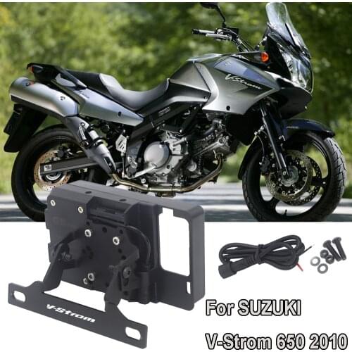 Mount Mounting Bracket Adapter Holder For Suzuki v strom 650 2010 v-strom 650 GPS Smart Phone Navigation