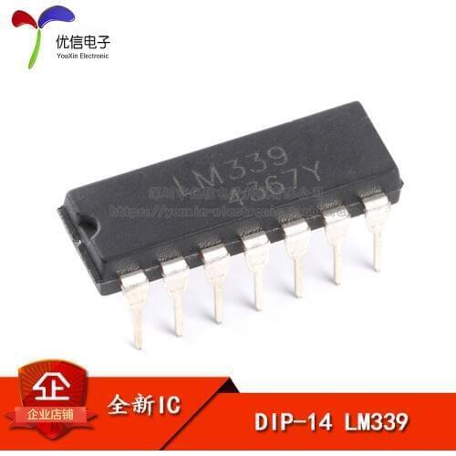 Line voltage comparator LM339 precision four DIP-14