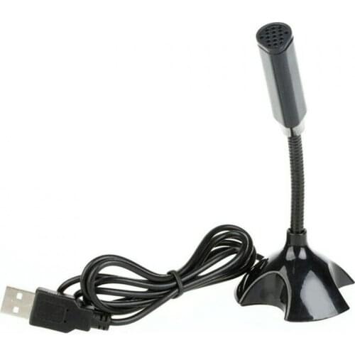 BEESCLOVER Mini Microphone Plastic Universal Usb Desktop Voice Stand Microphone For Microcomputer Mini Microphone r57