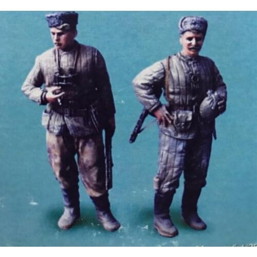 1:35 Resin Figure Model Kit Unassambled Unpainted //T104(2 Figures)