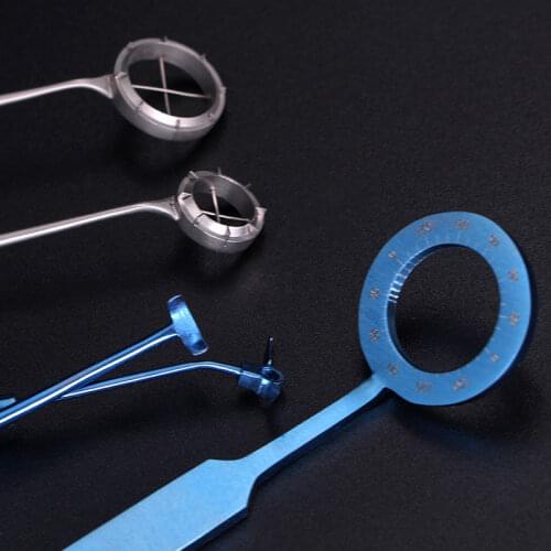 Ophthalmic corneal transplantation instrument, stainless steel titanium alloy corneal marking ring, ultra-emulsion impression