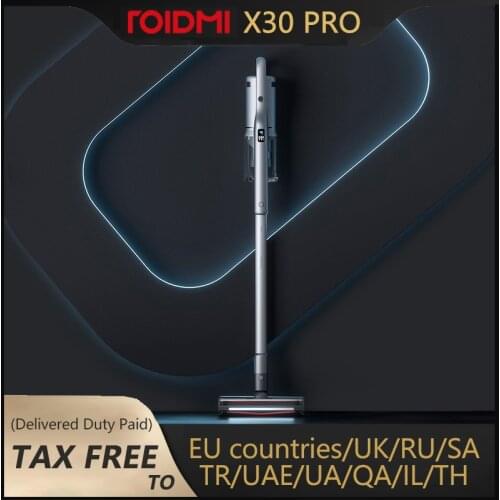Vacuum Cleaner ROIDMI NEX X20 NEX 2 Pro X30 OLED Display 26500Pa Suction Sweeping and Mopping function