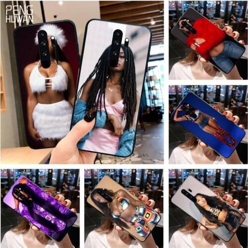 PENGHUWAN Megan Thee Stallion Luxury Phone Case for Redmi Note 9 8 8T 8A 7 6 6A Go Pro Max Redmi 9 K20 4X