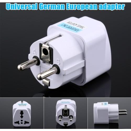 Universal US UK AU To EU Plug USA To Euro Europe Travel Wall AC Power Charger Outlet Adapter Converter Dropshipping