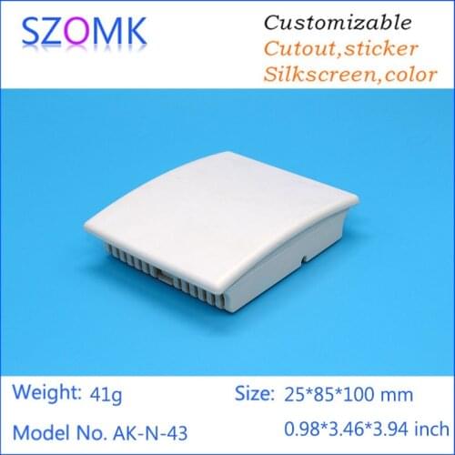 10 pcs, 25*85*100mm hot selling plastic humidity enclosure junction box plastic housing for pcb outlet boxes diy plastic box