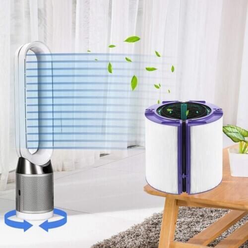 4PCS/Set Durable Easy Install Reusable Activated Carbon Cleaning Home Filter Set for Dyson TP04 TP05 HP04 HP05 DP04