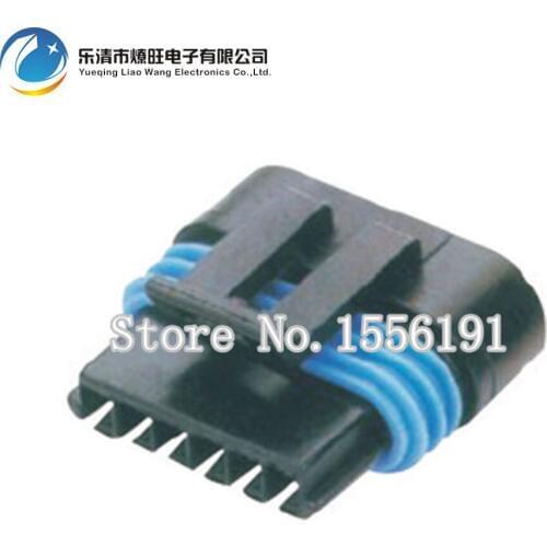 5PCS/ lot 6pin high quality automotive Connector DJ7061Y-1.5-21 plastic shell and terminals