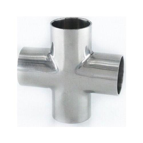 Free shipping Tri Clamp Cross, Stainless Steel 304