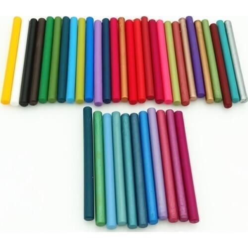 DIY STAMP Wax Sticks for Melting Glue Gun Sealing Wax Sticks Wedding Party Invitation Sealing Wax for Fashion Gift Decoration