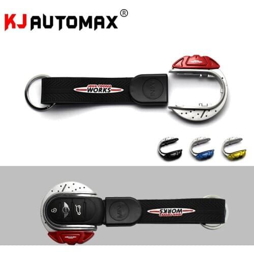 For Mini Cooper Key Fob Cover Case F54 F55 F56 F57 F60 Keychain Car Styling Accessories