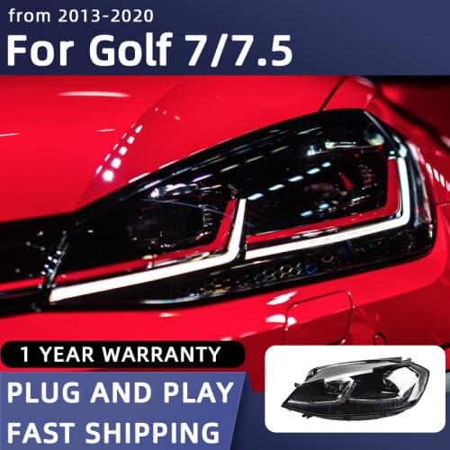 Car Styling Headlights for Golf 7 MK7 GTI LED Headlight 2013-2017 Head Lamp DRL Signal Projector Lens Automotive Accessories